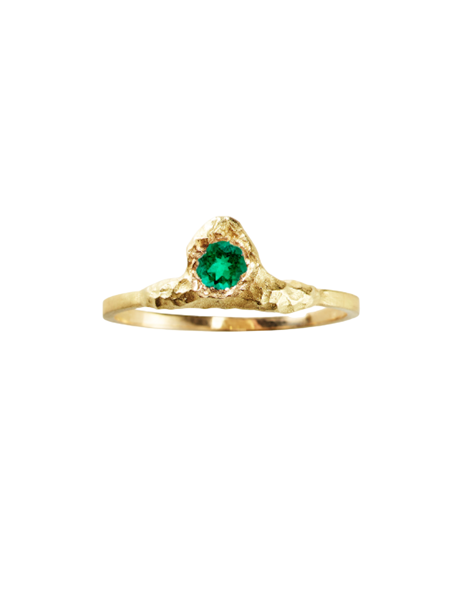 Evie 0.20ct emerald ring